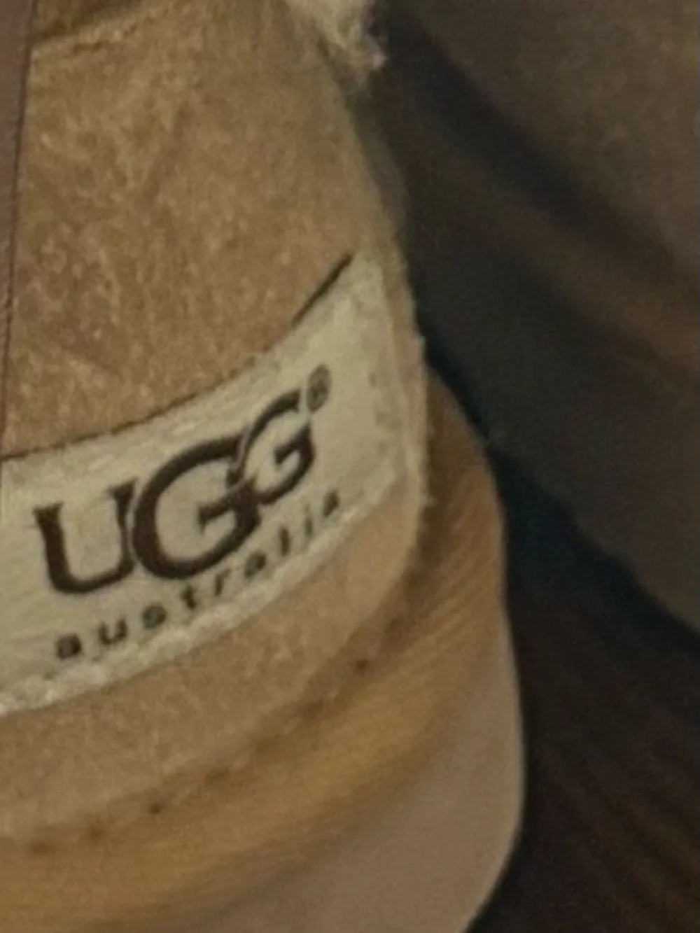 UGG Kids Chestnut Suede Shearling-Trim Bow Back Boots